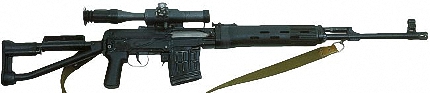 СВДС - Снайперская винтовка Драгунова складная